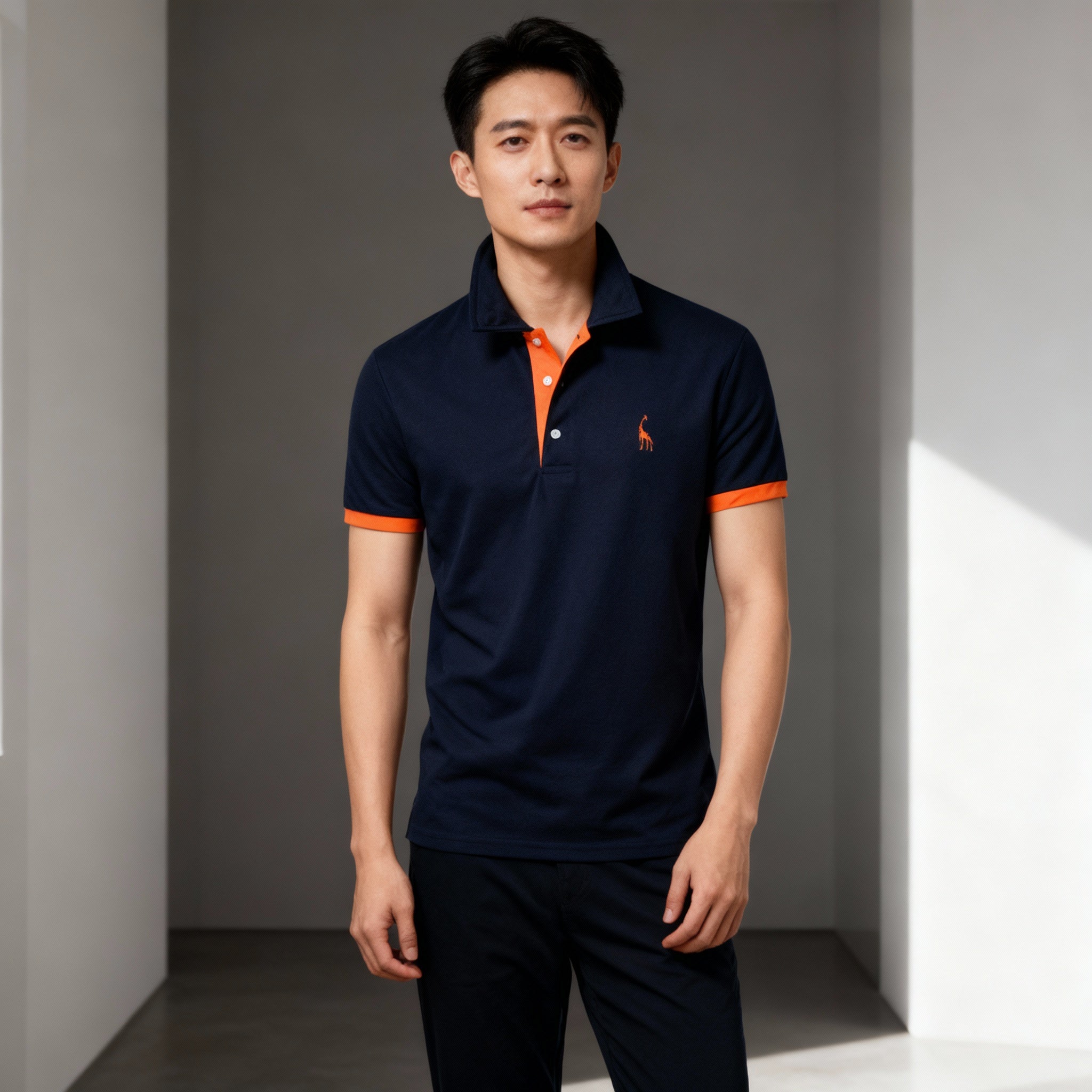 Slim-fit Polo Shirt for Men