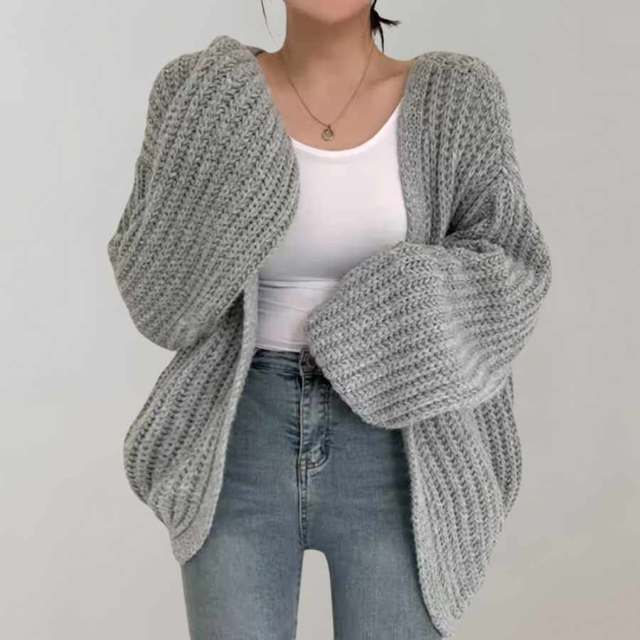 Women's Classic Oversized Knitted Cardigan
