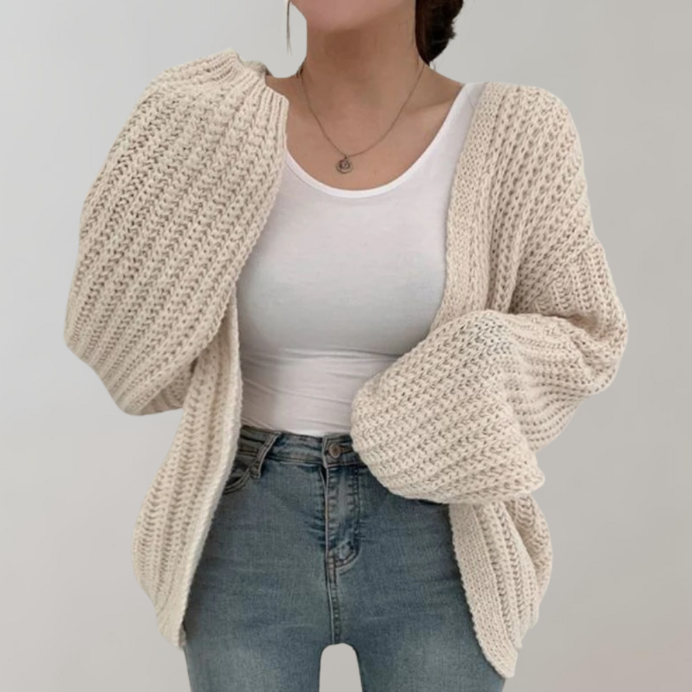 Women's Classic Oversized Knitted Cardigan