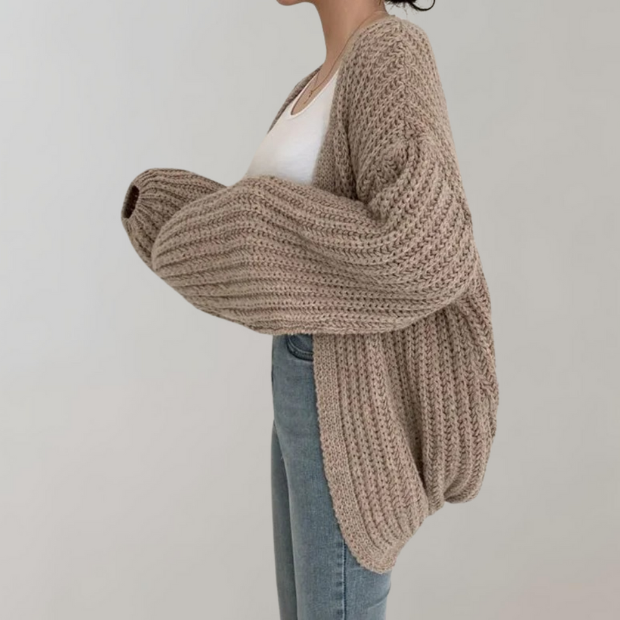 Women's Classic Oversized Knitted Cardigan