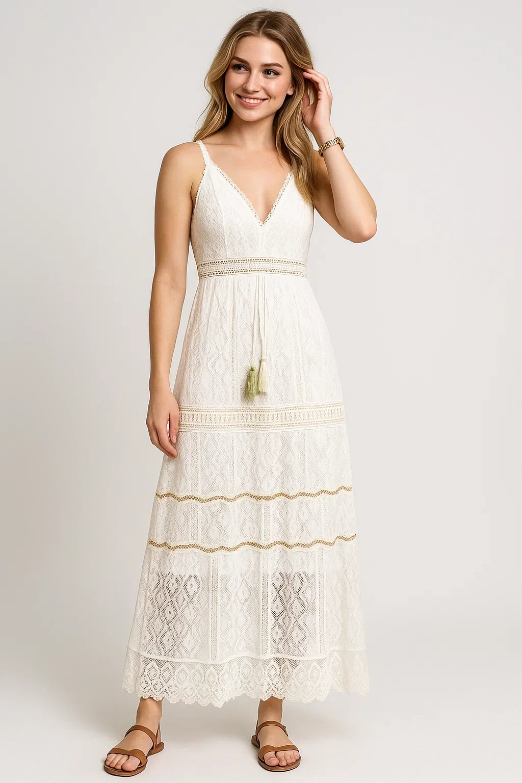 Bohemian Maxi Dress for Ladies