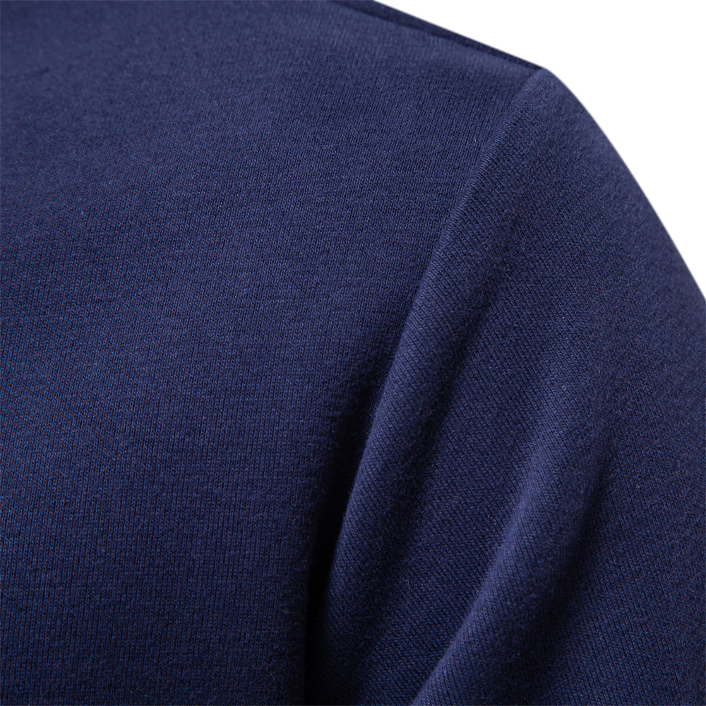 Modern All-season Polo Sweater for Men