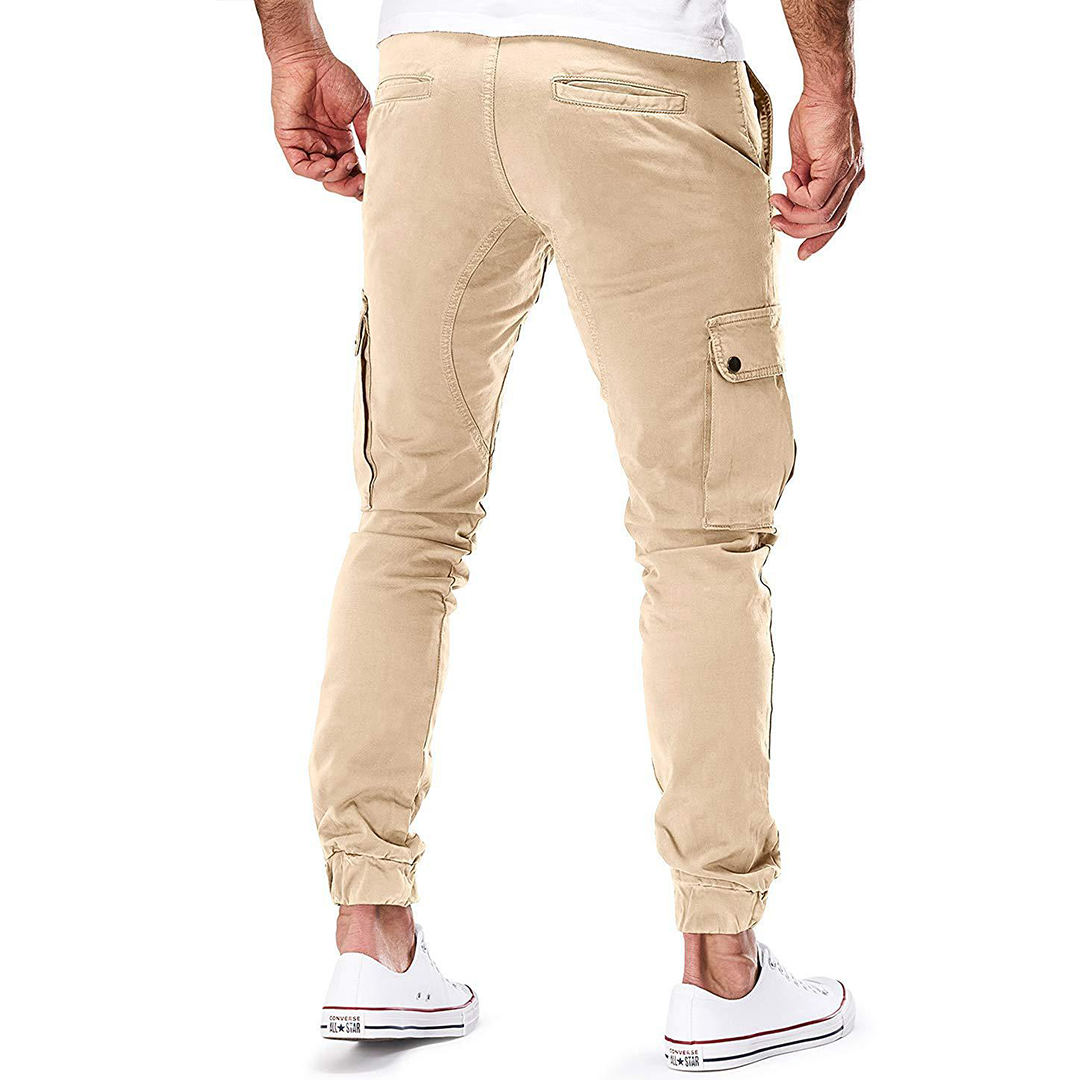 Modern Cargo Trousers with Long Pockets for Men