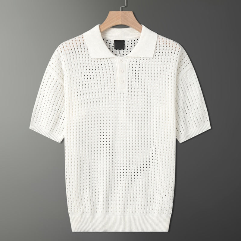 Modern Open Polo for Men