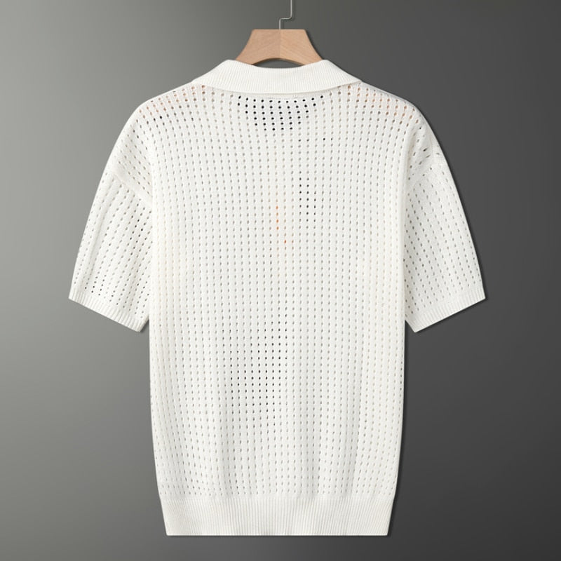 Modern Open Polo for Men