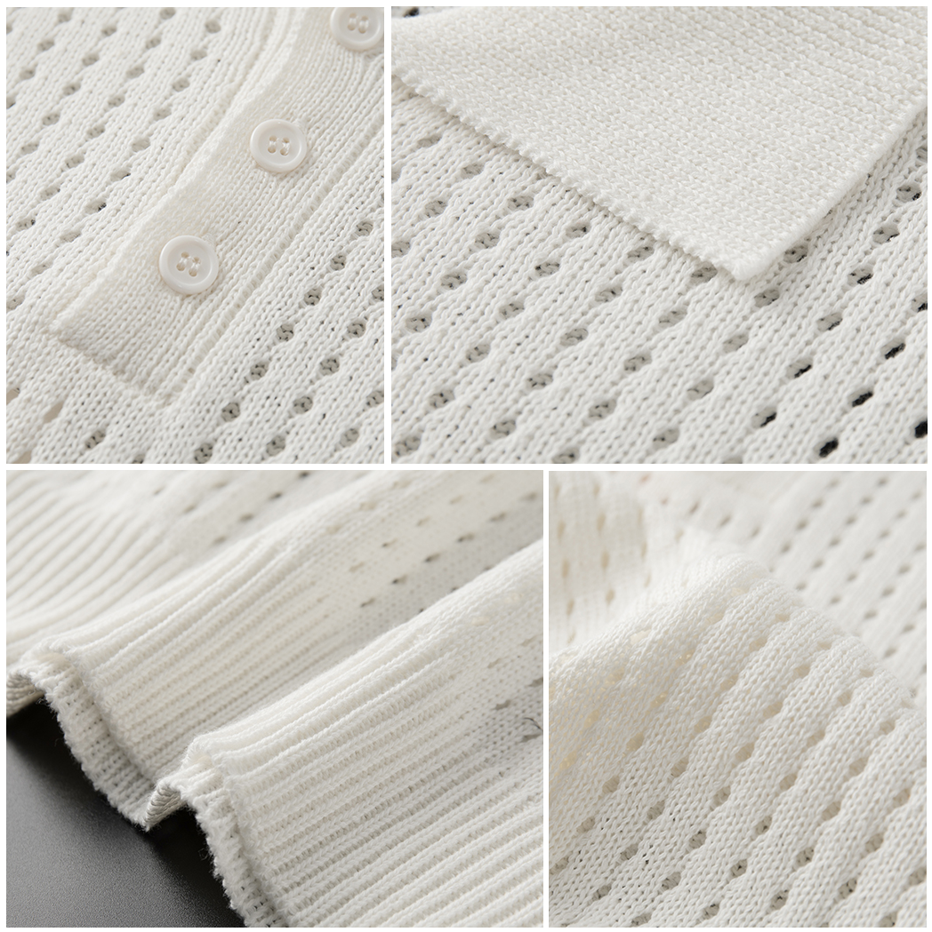 Modern Open Polo for Men