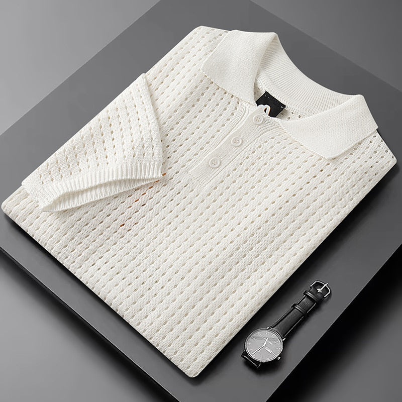 Modern Open Polo for Men