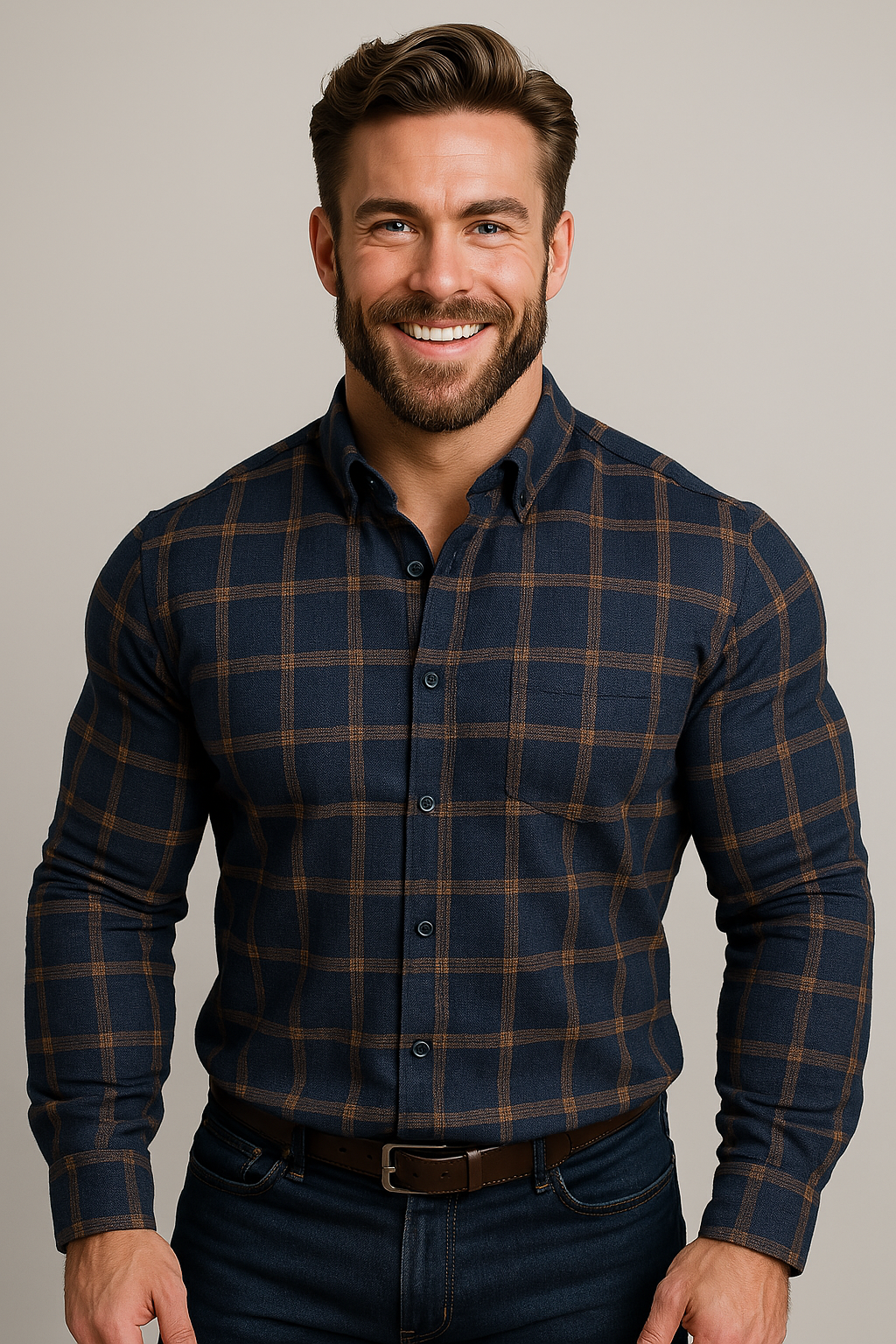 Stylish Checkered Shirt for Men