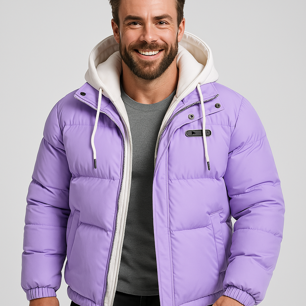 Trendy Puffer Jacket for Men