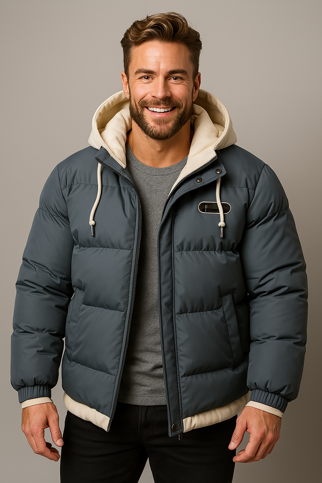 Trendy Puffer Jacket for Men