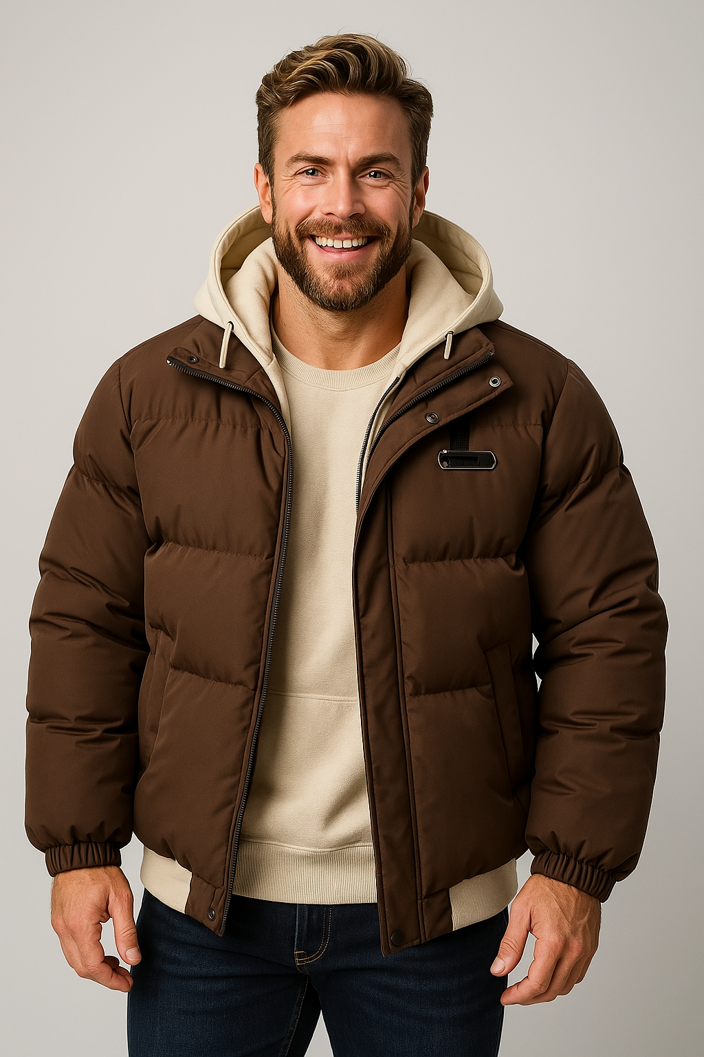 Trendy Puffer Jacket for Men