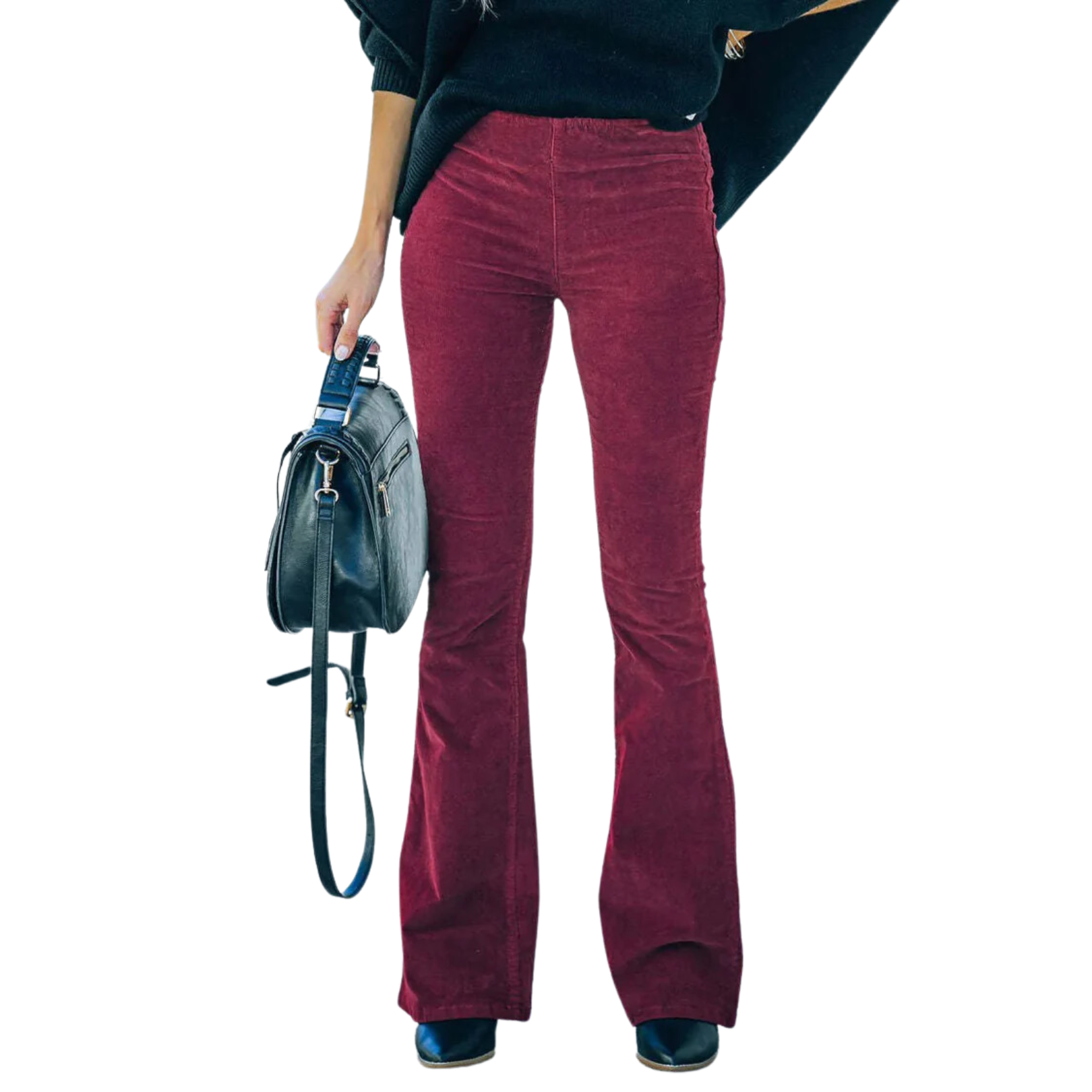 Women's high waist flare pants