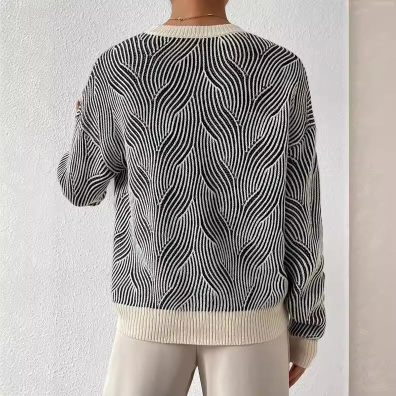Women's Modern Style Knitted Sweater