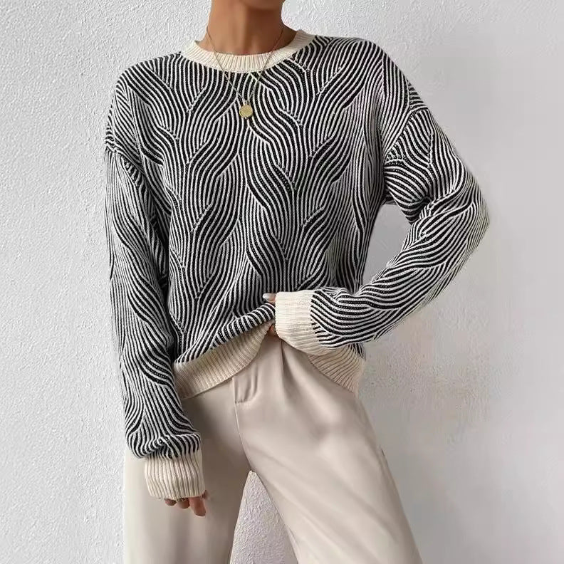 Women's Modern Style Knitted Sweater