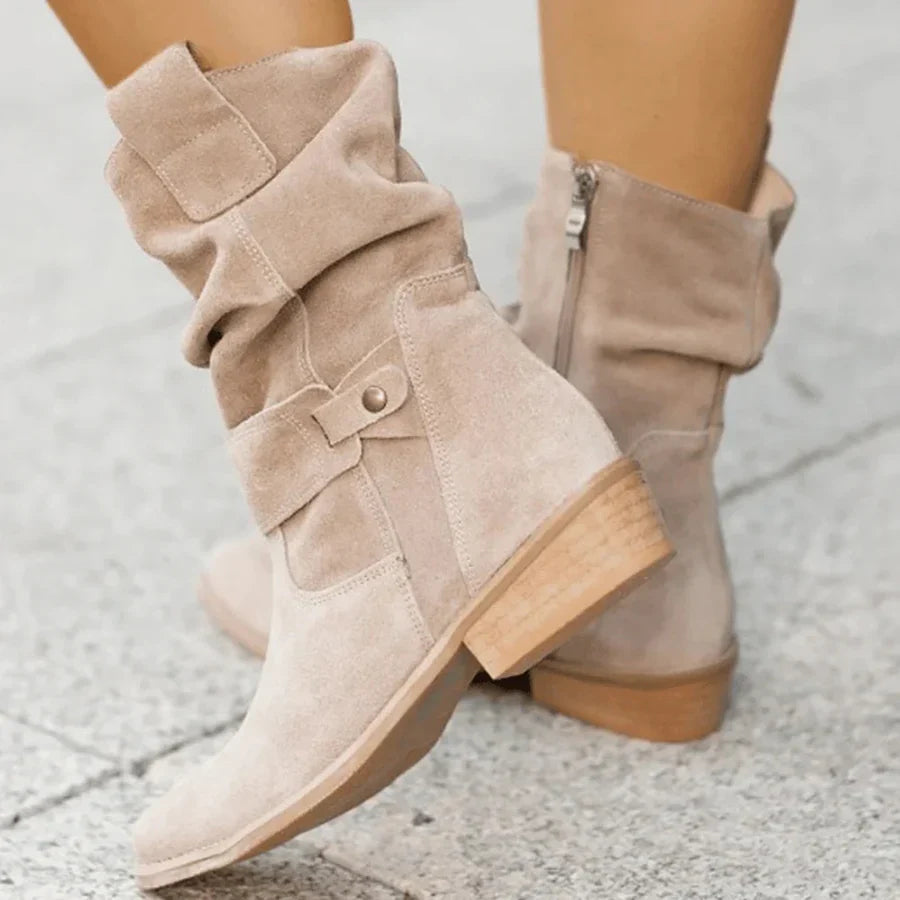 Women's Suede Ankle Boots